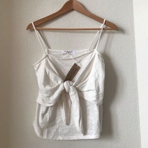 Tie front tank project social t